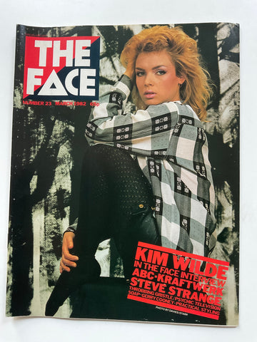 The Face Magazine March 1982 Kim Wilde
