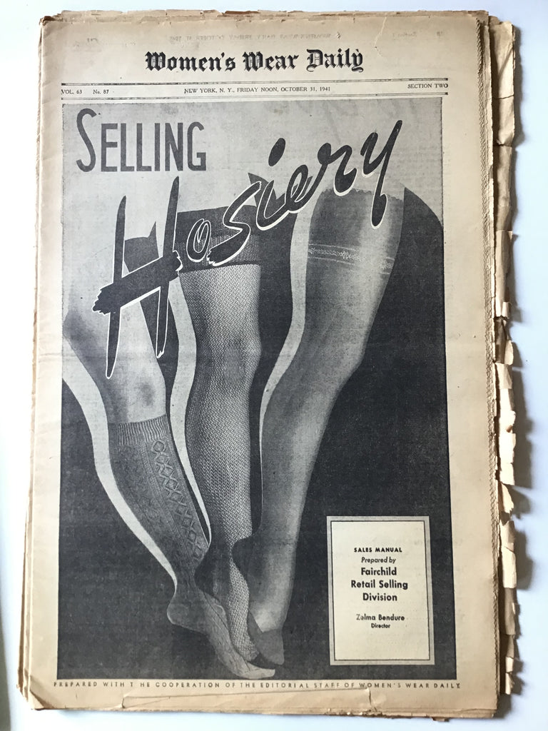 Women's Wear Daily : Selling Hosiery