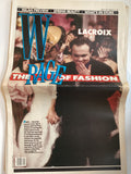 W Magazine February 27, 1987 valentino lacroix