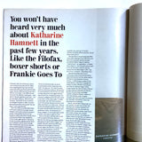 The Sunday Times magazine 7 March 1999 / stylist Katharine Hamnett, Joe McKenna