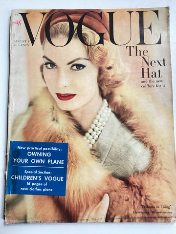 Vogue magazine August 1, 1957