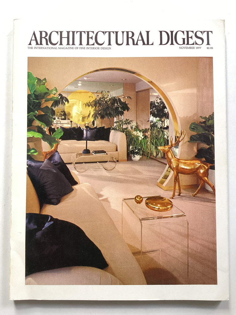 Architectural Digest November 1977