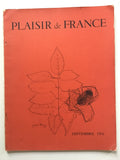 Plaisir de France Septembre 1956