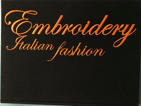 Embroidery Italian Fashion