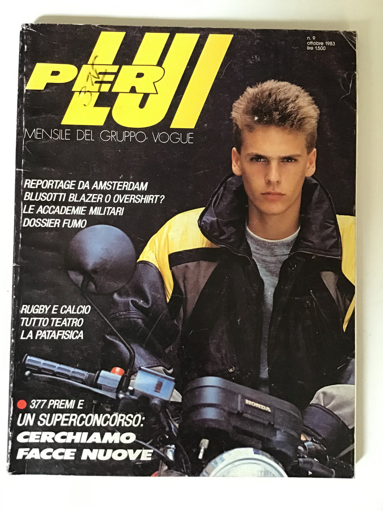 Per Lui magazine ottobre 1983