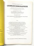 Gebrauchsgraphik magazine on International Advertising Art  March 1957