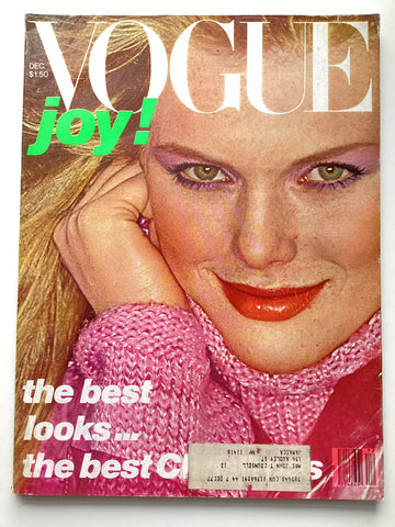 Vogue magazine December 1977