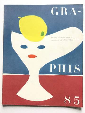 Graphis magazine #85 1959