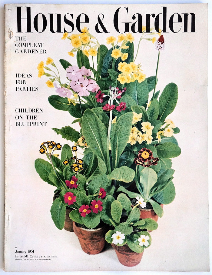 House and Garden January 1951