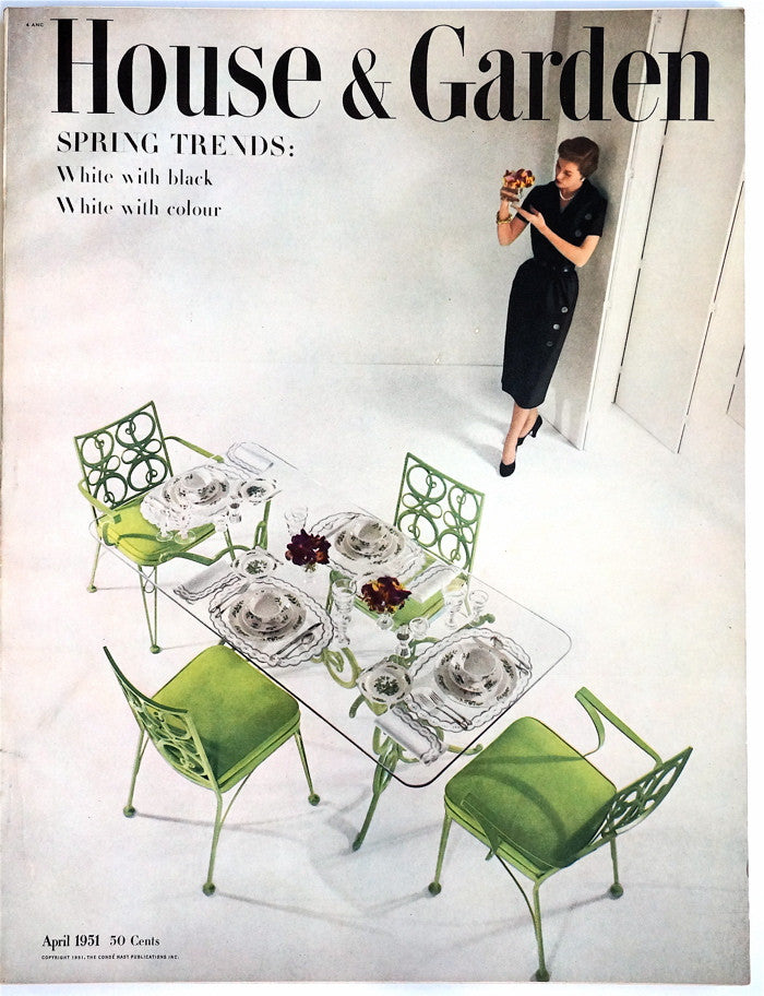House and Garden April 1951  Syrie Maugham