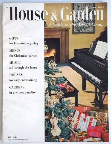 House and Garden December 1953