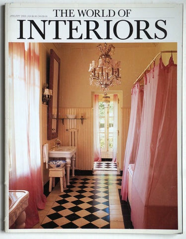 The World of Interiors January 2005