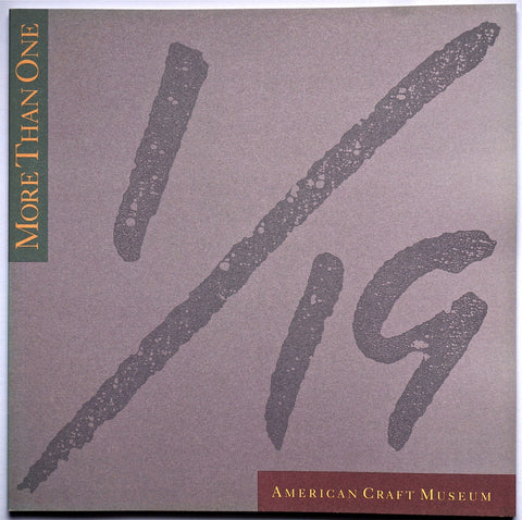 More than One/ American Crafts Museum