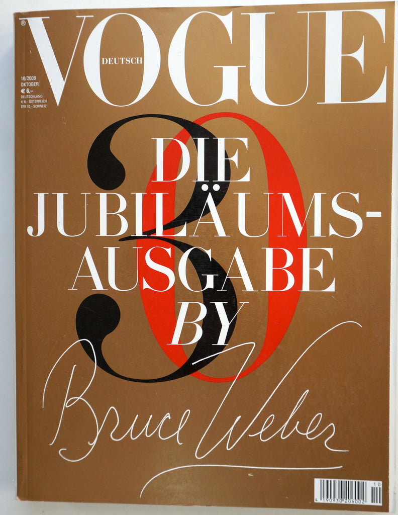Deutsch Vogue Die Jubilaumsausgabe by Bruce Weber