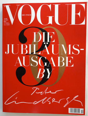 Deutsch Vogue Die Jubilaumsausgabe by Peter Lindbergh