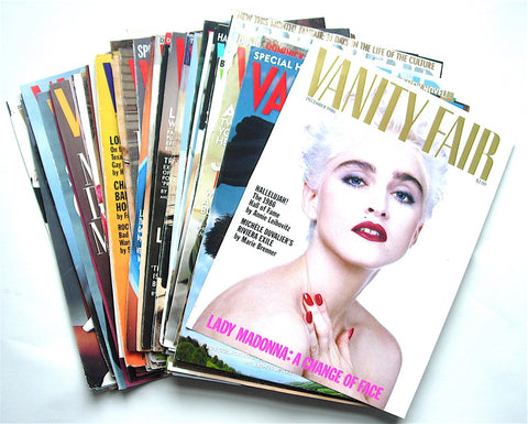 Vanity Fair- 155 covers  1986-2001