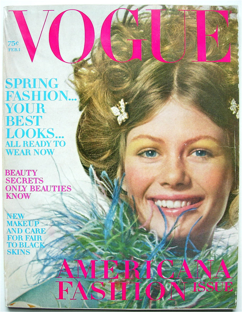 Vogue Magazine February 1, 1970 irving penn charly stember