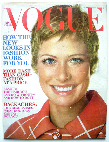 Vogue magazine April 15 1970