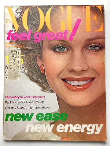 Vogue magazine January 1977