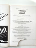 Gebrauchsgraphik magazine on International Advertising Art number 4, 1953
