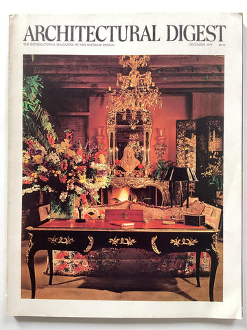 Architectural Digest December 1977