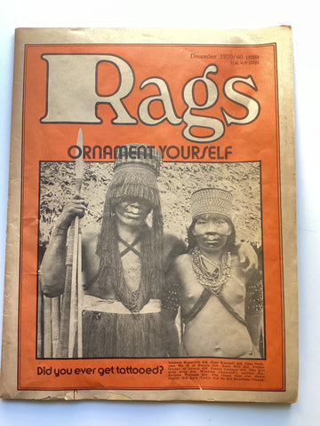 Rags magazine December 1970