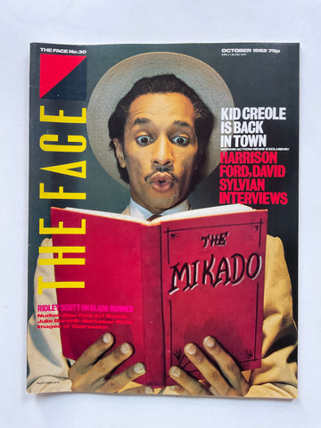 The Face Magazine October 1982 Kid Creole