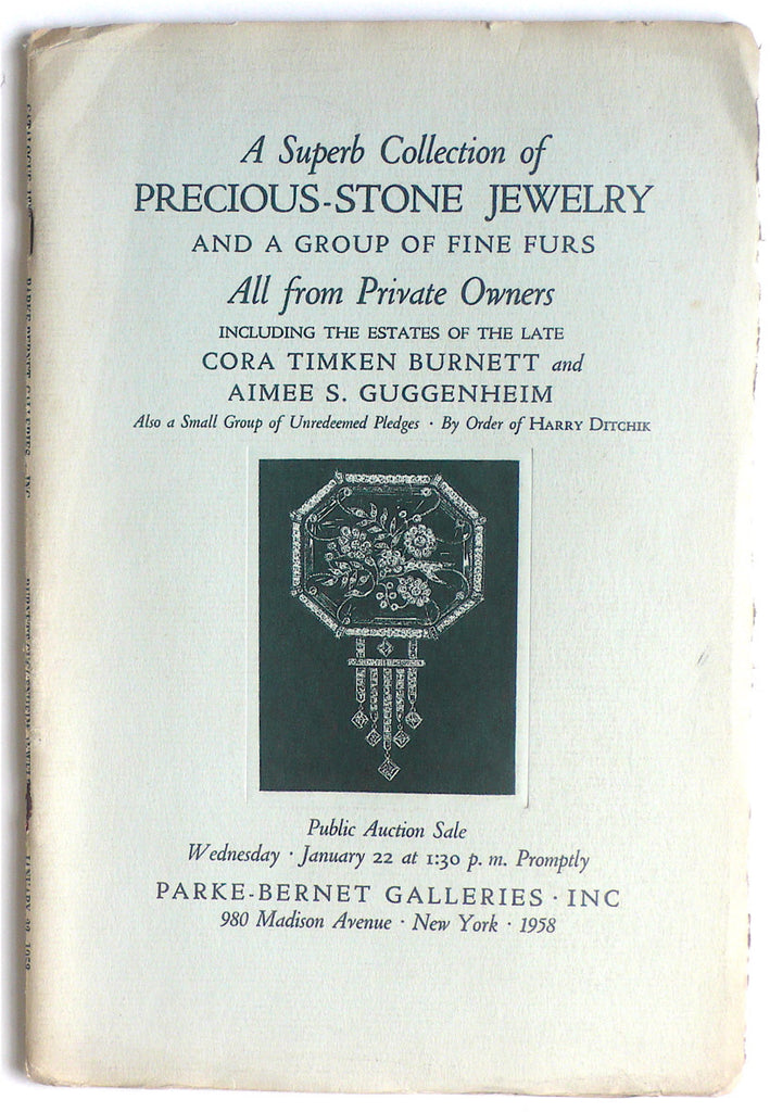 A Superb Collection of Precious-Stone Jewelry and a Group of Fine Furs