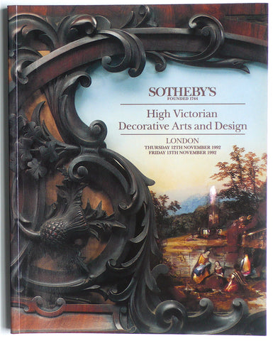 High Victorian Decorative Arts and Design