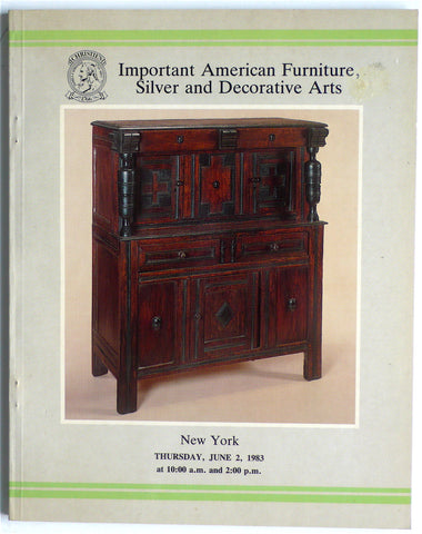 Important American Furniture, Silver and Decorative Arts