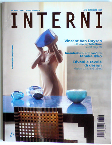 Interni 'La Rivista dell'arredamento'  476 Dicembre 1997