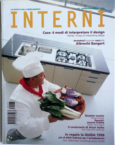 Interni 'La Rivista dell'arredamento'  477 gennaio/febbraio 1998