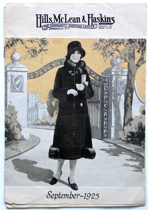 Hills, McLean & Haskins, fashion catalogue September 1925