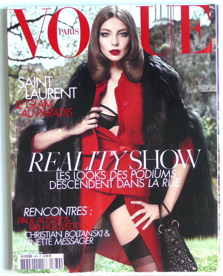 Vogue Paris Aout 2008 no 889