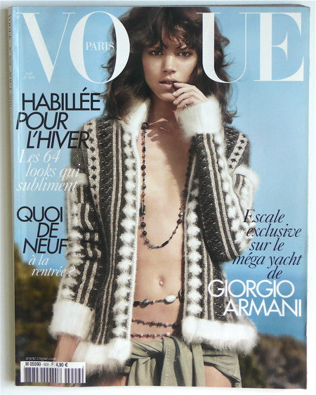 Vogue Paris Aout 2010 no 909