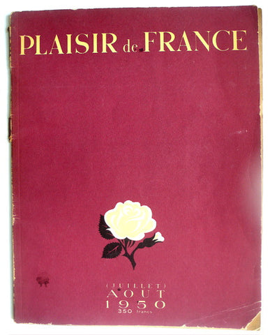 Plaisir de France Aout 1950