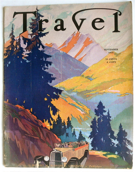Travel magazine September 1935