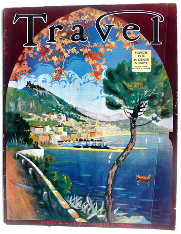 Travel magazine March 1934