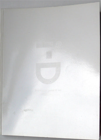 I-D magazine 'Learn & Pass it on" issue