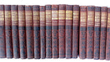 Works of Carlyle/  Huge brown & gold set