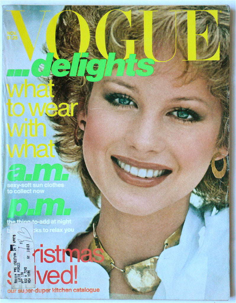 Vogue magazine November 1976
