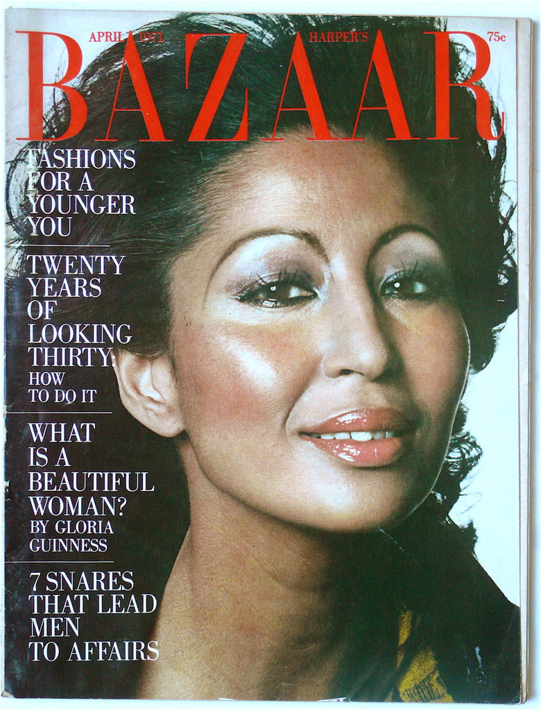 Harper's Bazaar April 1971  China Machado