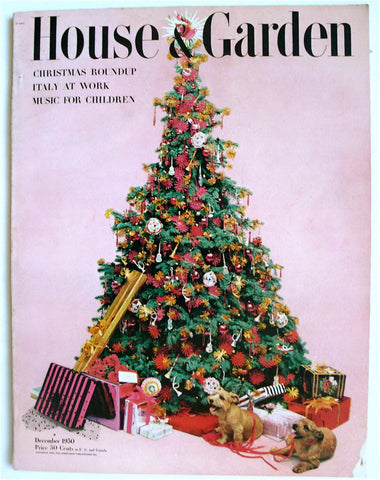 House & Garden December 1950  Carlo Mollino feature