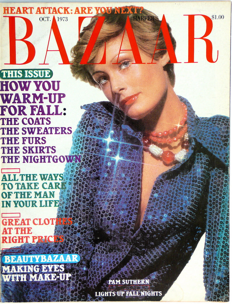 Harper's Bazaar October 1973  Pam Suthern