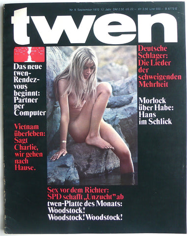 Twen Magazine  September 1970