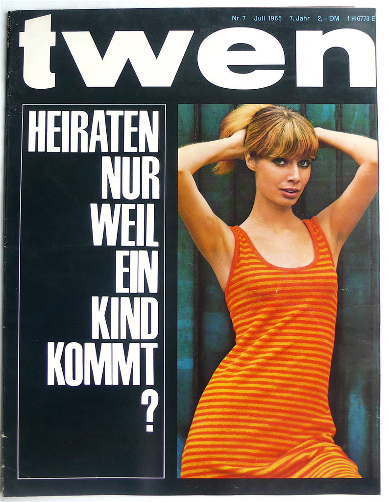 Twen magazine Juli 1965  Gloria Steinem