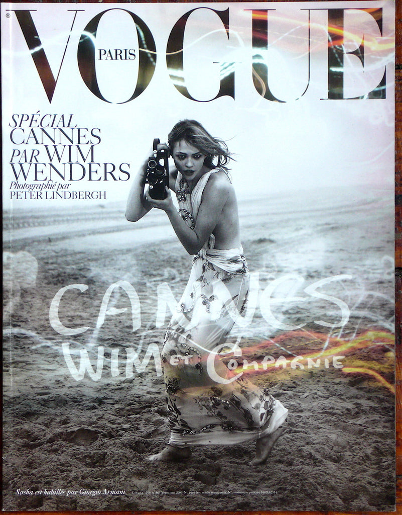 Paris Vogue Supplement "Special CANNES par WIM WENDERS"
