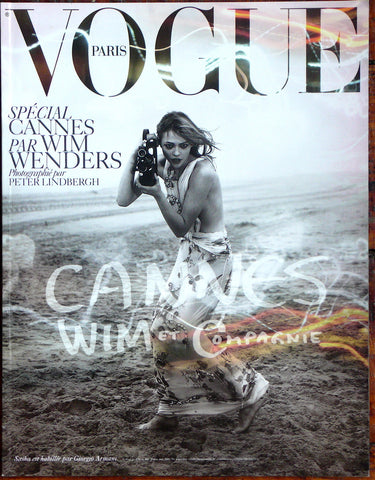 Paris Vogue Supplement "Special CANNES par WIM WENDERS"