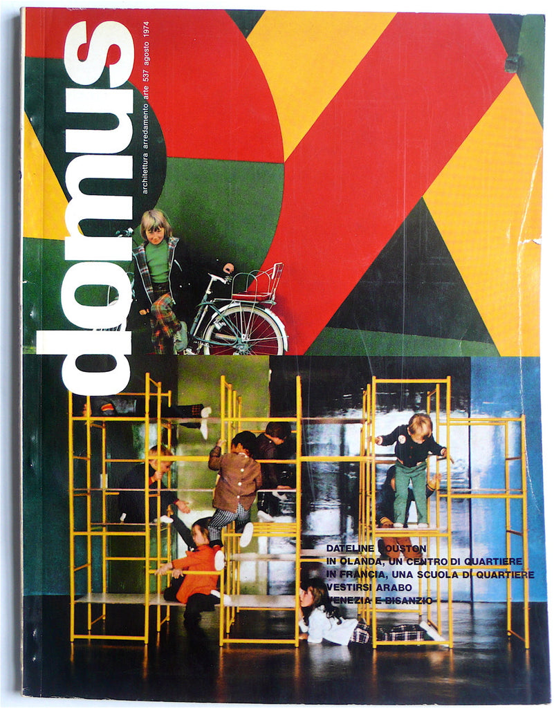 Domus magazine Agosto 1974 537