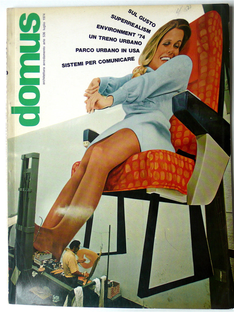 Domus magazine Juglio 1974 536
